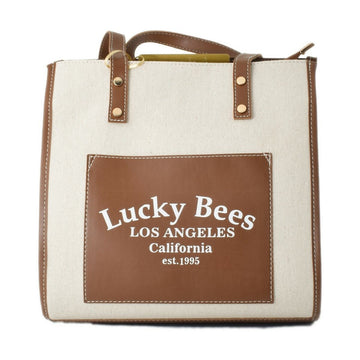 Borsa Donna Lucky Bees 376-BROWN Grigio (30 x 28 x 13 cm)