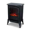 Camino Elettrico Decorativo da Parete Classic Fire Torino Nero 2000 W