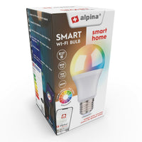 Smart Glühbirne Alpina RGB 2700-6500 K E27 9 W 806 lm Wi-Fi