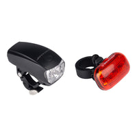 Set di Luci per Bicicletta Dunlop Nero