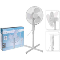 Ventilatore a Piantana Excellent Electrics 125 x 40 x 60 cm Bianco 45 W