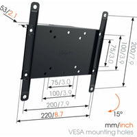 Supporto TV Vogels MA2010 19"-37"