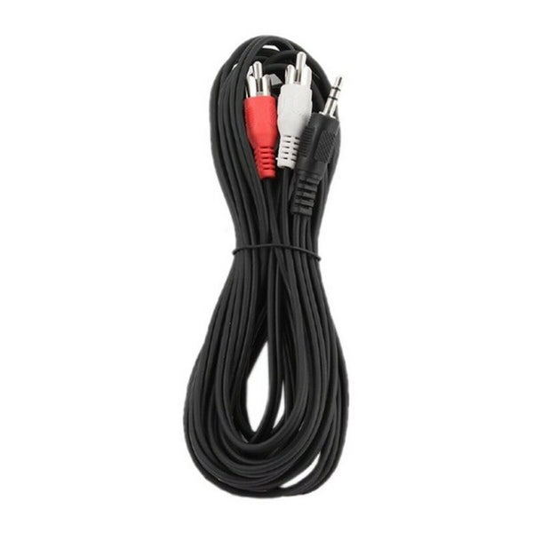 Cavo da Audio Jack a RCA GEMBIRD CCA-458-5M (5 m) Nero 5 m