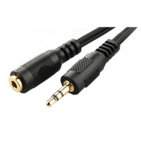 Cavo Prolunga da Jack 3.5 mm GEMBIRD CCA-421S Nero (5 m)