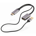 Adattatore DisplayPort con HDMI GEMBIRD A-HDMIM-DPF-02 Nero 4K Ultra HD