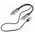 Adattatore DisplayPort con HDMI GEMBIRD A-HDMIM-DPM-01 2 m Nero