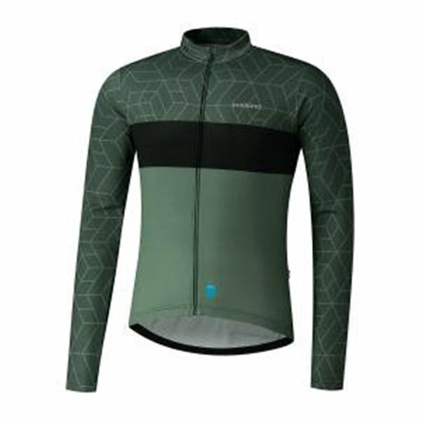 Giacca Sportiva da Uomo Shimano Vertex Printed Verde