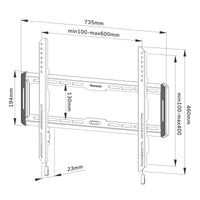 TV Halterung Neomounts WL30-550BL16 40" 75" 70 Kg