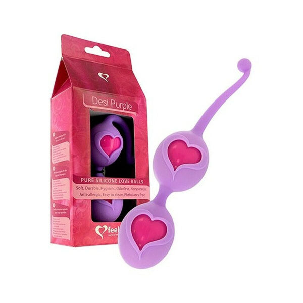 Orgasmusbälle FeelzToys Desi Purple Silikon