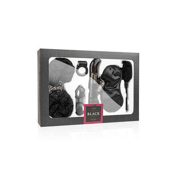 Large Pleasure Kit Loveboxxx I Love Black  6 Stücke