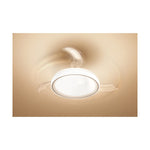 Ventilatore da Soffitto con Luce Philips Atlas Bianco 450 lm 28 W