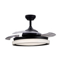 Ventilatore da Soffitto con Luce Philips Atlas Nero 450 lm 28 W