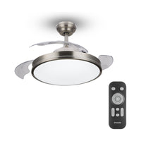 Ventilatore da Soffitto con Luce Philips Atlas Nikel 450 lm 28 W