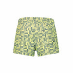 Costume da Bagno Uomo Puma Swim Block Logo Verde limone