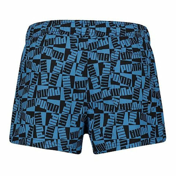 Costume da Bagno Uomo Puma Swim Nero Azzurro