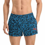 Costume da Bagno Uomo Puma Swim Nero Azzurro