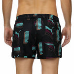 Herren Badehose Puma Swim Logo Schwarz