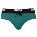 Costume da Bagno Uomo Puma Swim Logo Brief Verde scuro