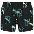 Costume da Bagno Uomo Puma Swim Print Cat Logo Nero