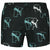 Costume da Bagno Uomo Puma Swim Print Cat Logo Nero