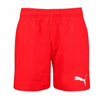 Costume da Bagno Uomo Puma Swim Medium Length Rosso