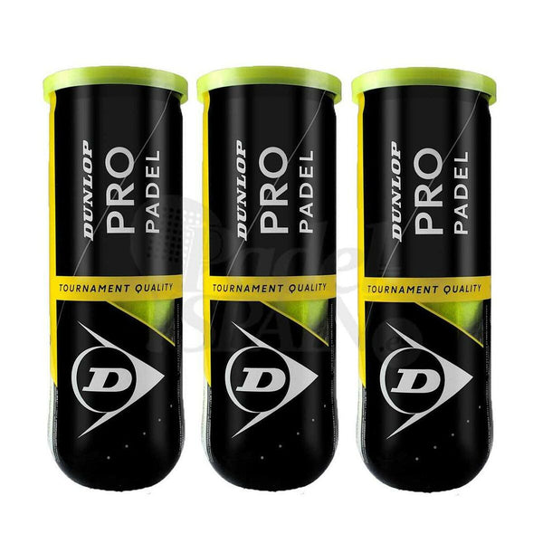 Palline da Padel Dunlop 6062023 Giallo