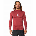 Bade-T-Shirt Rip Curl  Corps Rot