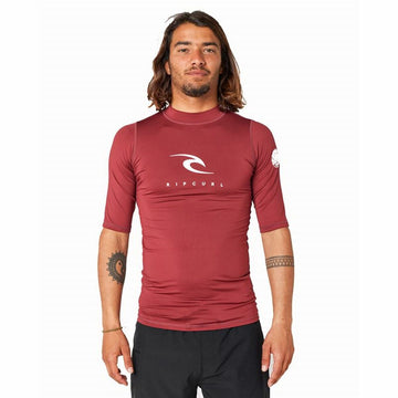 T-shirt da Bagno Rip Curl  Corps Rosso