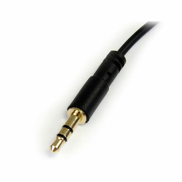 Audiokabel (3,5 mm) Startech MU1MMSRA             Schwarz 0,3 m