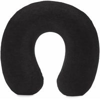 Cuscino Viscoelastico Cervicale con Contorno Ergonomico Amazon Basics Nero (Ricondizionati B)