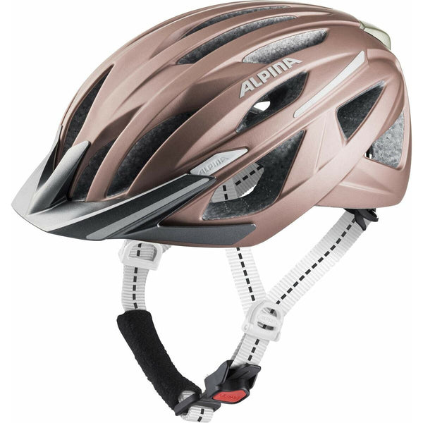 Casco da Ciclismo per Adulti Alpina 51-56 cm Marrone (Ricondizionati A)