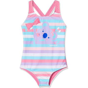 Costume da Bagno Bambina Speedo Koko Koala 9-12 Mesi (Ricondizionati B)