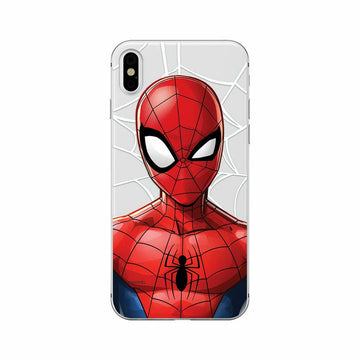 Cover Silicone Spiderman Iphone X/XS Struttura posteriore (Ricondizionati C)