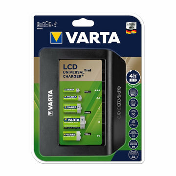 Caricabatterie Varta LCD Universal Charger+ 100-240 V 1600 mAh