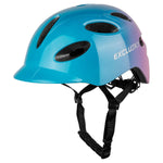 Casco da Ciclismo per Adulti 54-58 cm Azzurro Visiera (Ricondizionati A)