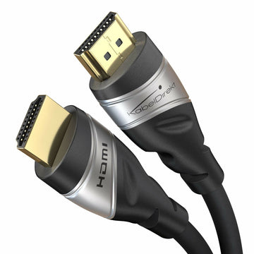 Cavo HDMI KabelDirekt 1270 Nero 1 m (Ricondizionati A+)