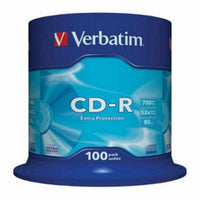 CD-R Verbatim 43411 52x 700 MB (100 Stück) (Restauriert B)