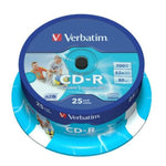 CD-R Verbatim    700 MB 52x 25 pcs 25 Stück 700 MB 52x