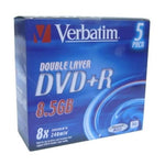 DVD-R Verbatim    8,5 GB 8x 5 pcs 5 Stück 8,5 GB 8x