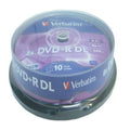 DVD+R Verbatim 43666 8,5 GB 8x 10 pcs