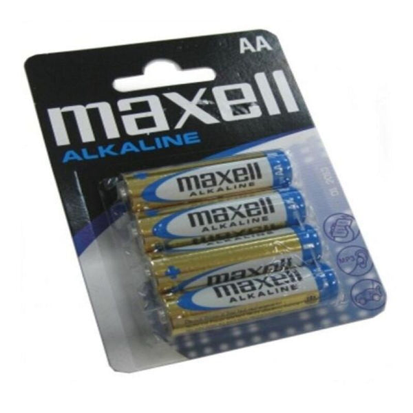 Batterie Alcaline Maxell MN1500 (Pack-4) AA 1,5 V (AA)