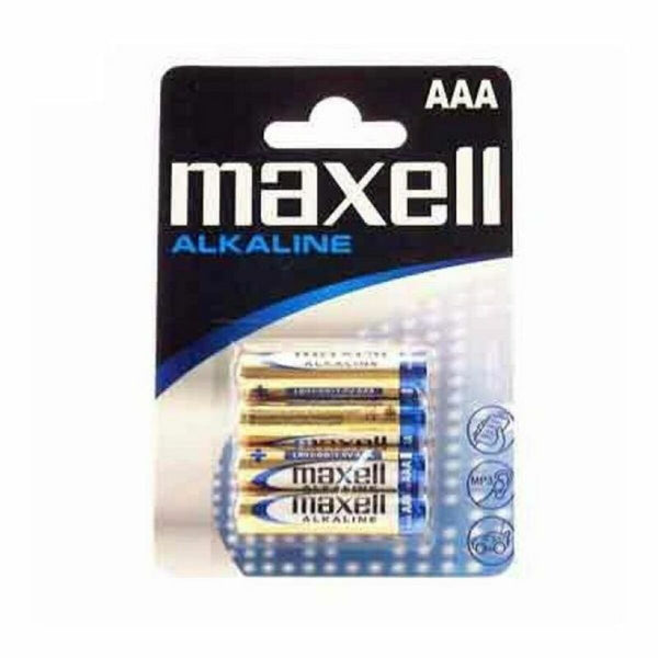 Batterie Alcaline Maxell MN2400 (Pack-4) AAA 1,5 V