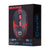 Mouse Gaming Hiditec Micrurus 8100 dpi Nero Rosso