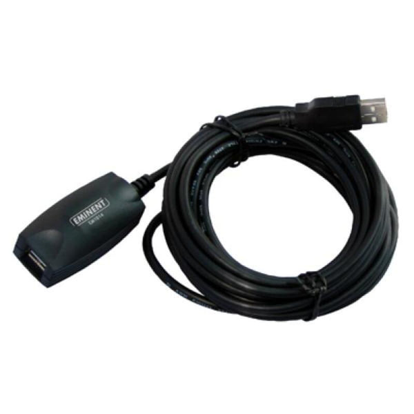 Verlängerungskabel Ewent EW1014 USB 2.0 5 m Schwarz