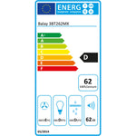 Küchenextraktor Balay 3BT262MX 60 cm 300 m³/h 115W D Stahl