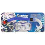 Occhialini da Snorkeling e Boccaglio Bismark PVC Adulti