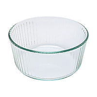 Stampo da Forno Pyrex Classic Soufflé 21 x 21 x 10 cm Trasparente Vetro (4 Unità)