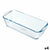 Stampo da Forno Pyrex Classic Vidrio Rettangolare Trasparente 32 x 12 x 8 cm (4 Unità)