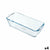 Stampo da Forno Pyrex Classic Vidrio Rettangolare Trasparente 28 x 11 x 8 cm (4 Unità)