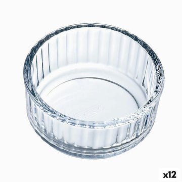 Stampo per Budino Pyrex Classic Vidrio Rotondo Trasparente 10 x 10 x 5 cm (12 Unità)